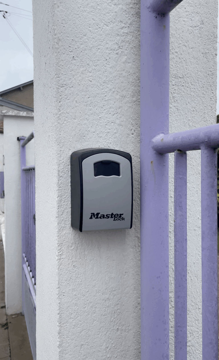 Installation de boîte à clé - serrurerie bâtimentaire