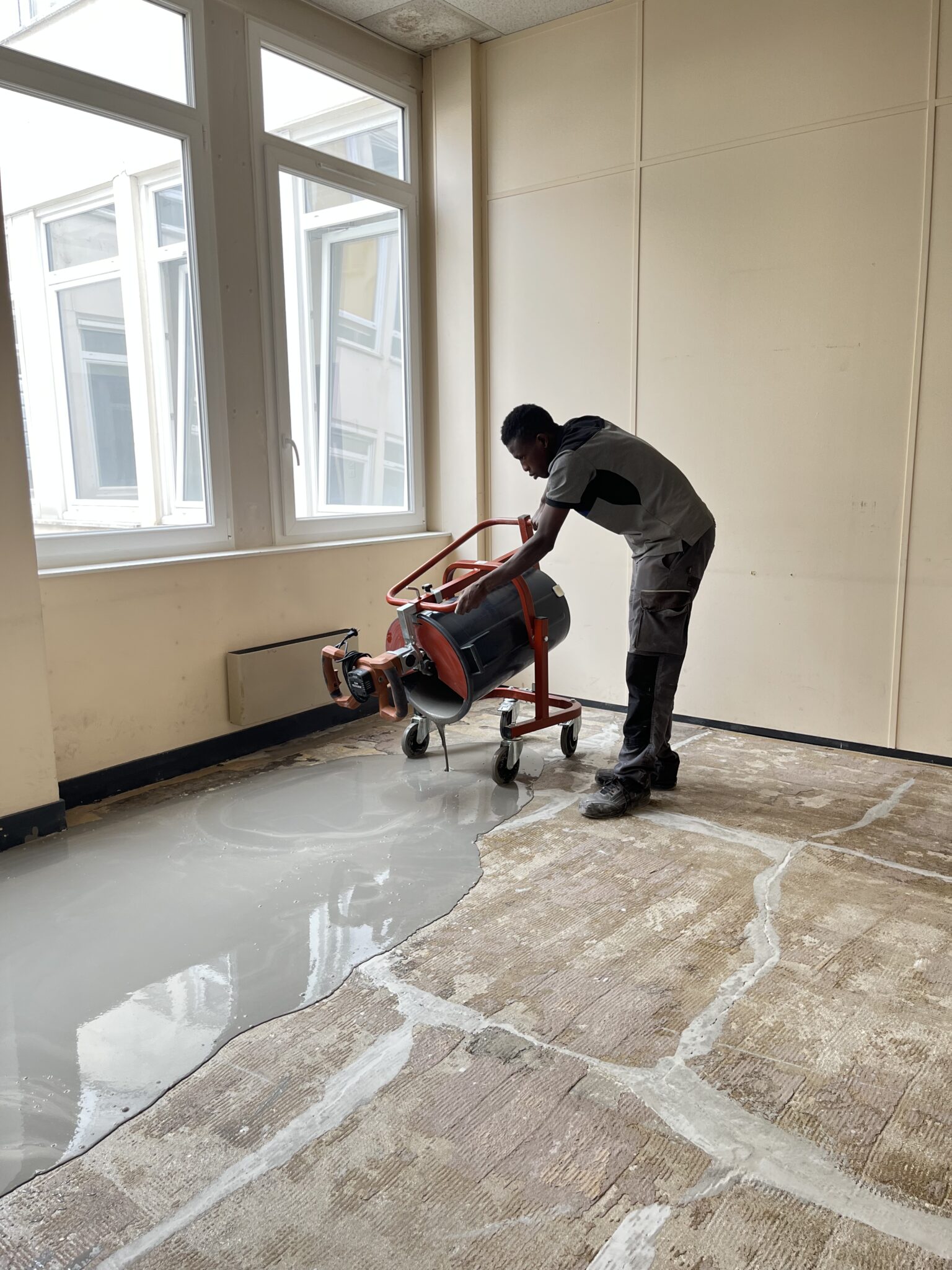 ragréage sols et murs